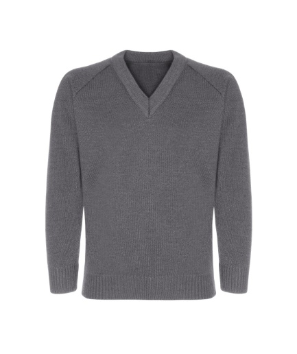 Grey V-neck Jumper, Ormiston Denes Academy
