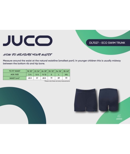 JUCO ECO SWIMSHORT, Plain Stock, The Old School Henstead