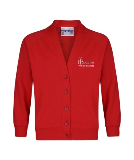 BECCLES PRIMARY SWEAT CARDIGAN, Beccles Primary Academy