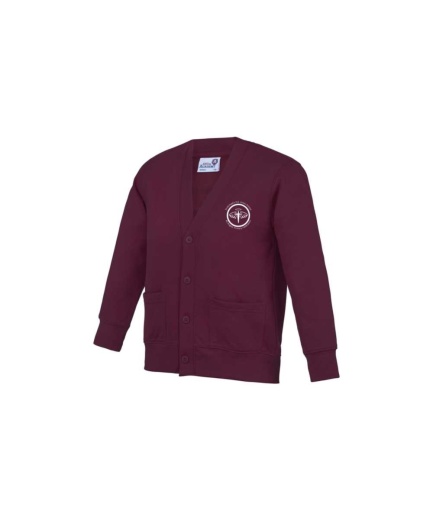 ST MICHAELS SWEAT CARDIGAN, St Michaels Primary