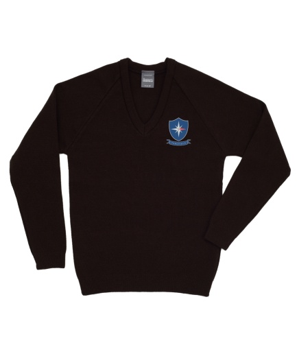 PHS BLACK V-NECK JUMPER, Pakefield High School