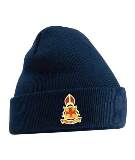 ST BENETS KNITTED HAT, St Benets Primary School