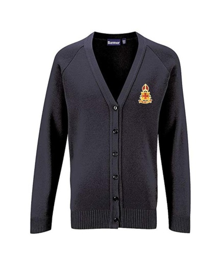 ST BENETS KNITTED CARDIGAN, St Benets Primary School