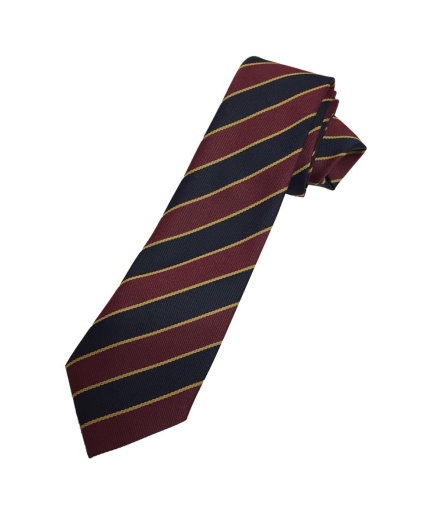 NAVYGOLDMAROON TIE, St Benets Primary School, St Edmunds Primary
