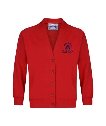 LITTLE ACORNS CARDIGAN, Red Oak Primary