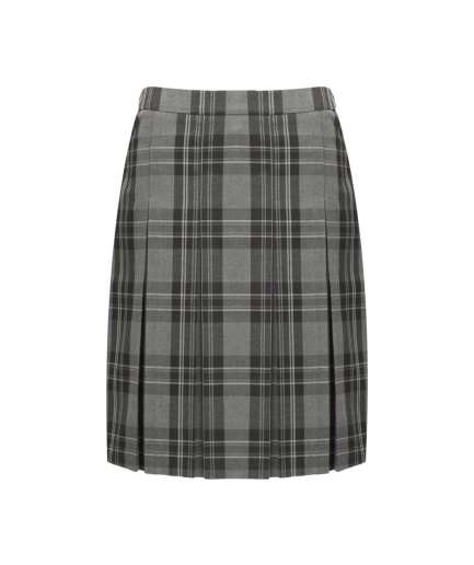 GREY CHECKED SKIRT, Caister Academy, Free delivery to schools