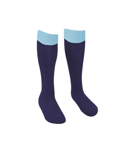NAVY/SKY PE SOCKS, Caister Academy, The Old School Henstead