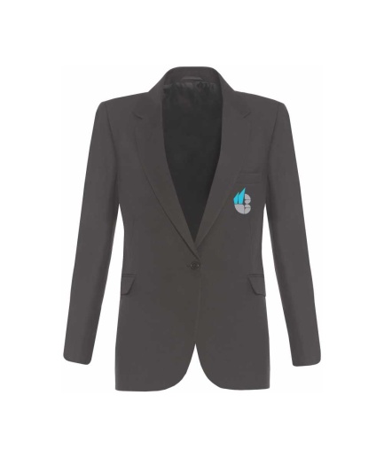 GIRLS GREY SUIT JACKET, Caister Academy, Free delivery to schools