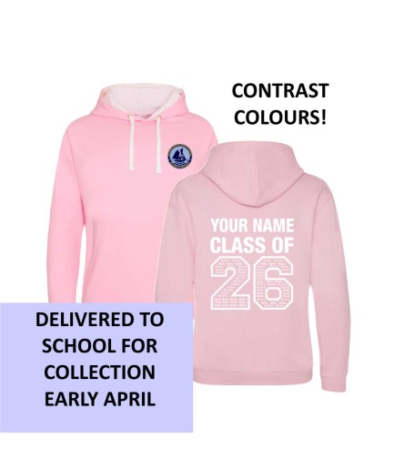 BBMA CONTRAST LEAVERS HOODY, Free delivery to schools, Benjamin Britten Academy of Music & Mathematics
